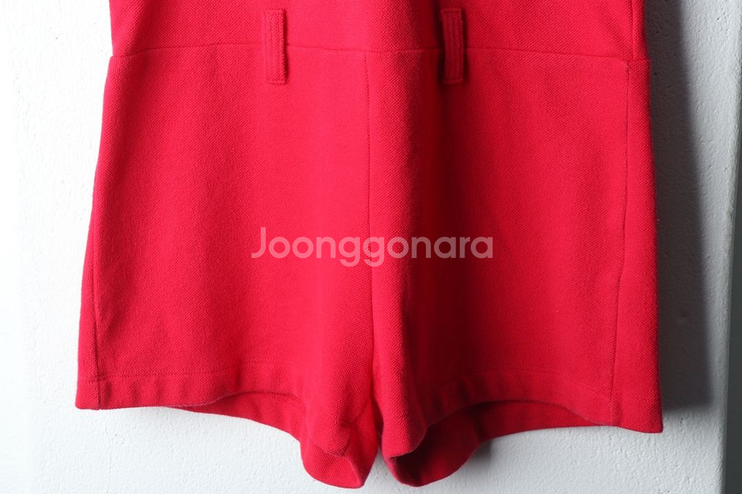 W(M) 라코스테 반팔 카라 티셔츠 핑크 바디슈트--3