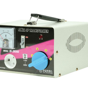 변압기 트랜스 3kva, 한일트랜스 승압기(미국용)