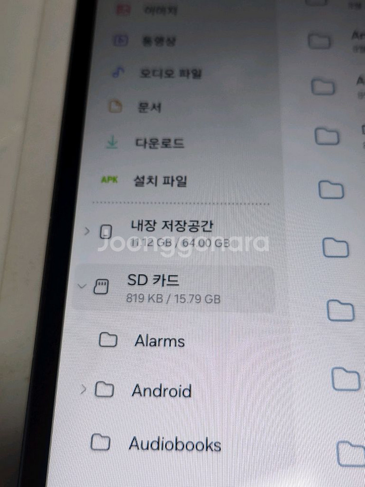 갤럭시탭A7 Lite 64G LTE모델+SD카드16G--9