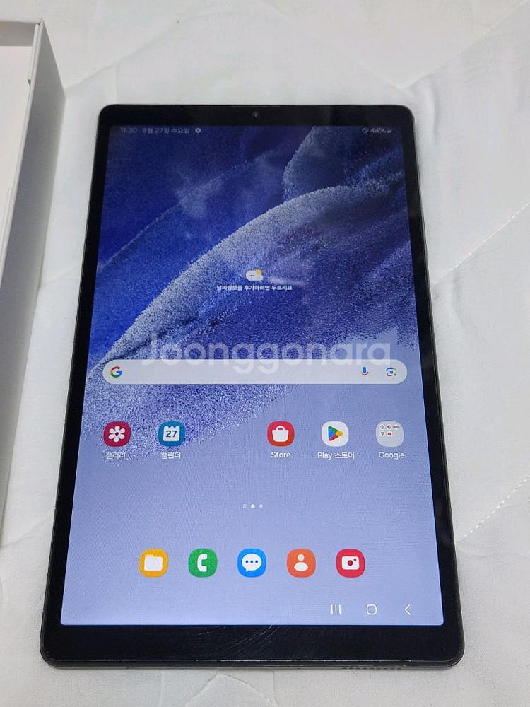 갤럭시탭A7 Lite 64G LTE모델+SD카드16G--10