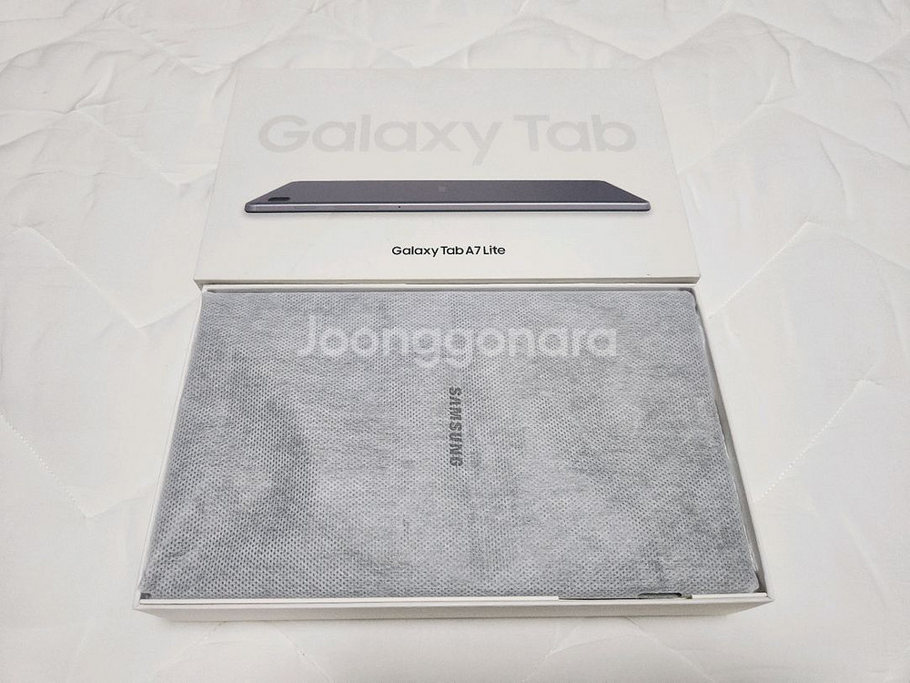 갤럭시탭A7 Lite 64G LTE모델+SD카드16G--17