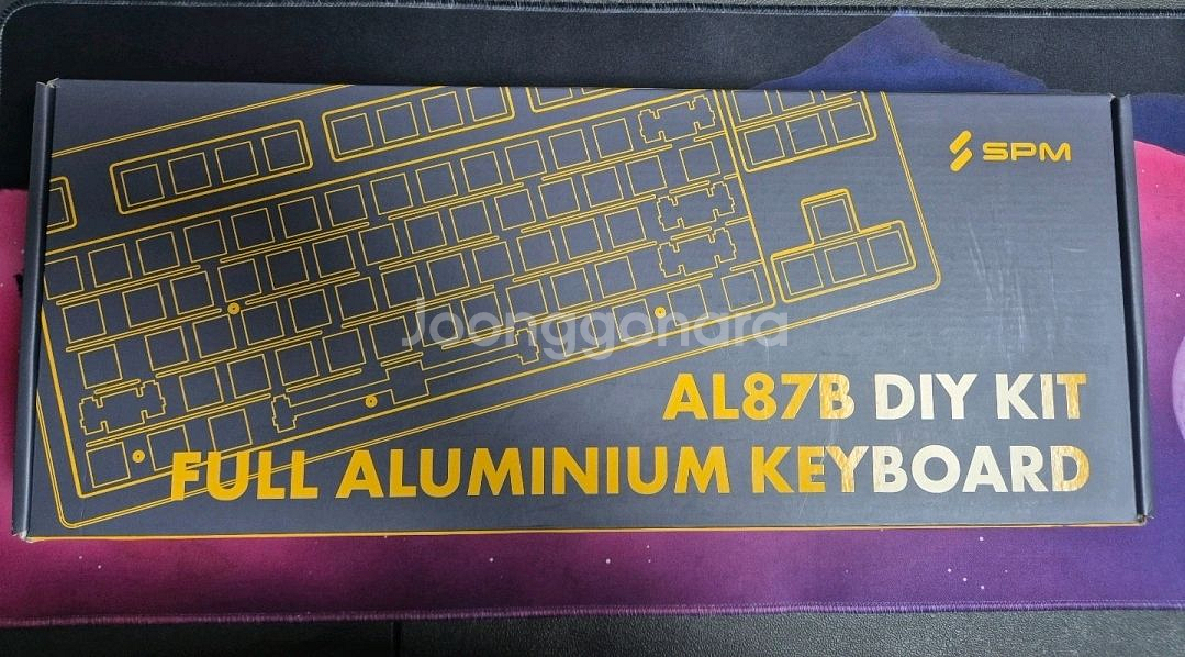 SPM AL87B 풀 알루 텐키리스 핫스왑 커스텀키보드--3