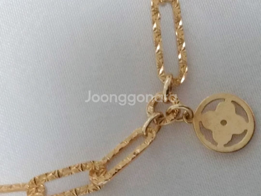 14k루000스타일 팔찌17.5cm~20cm길이조절--3