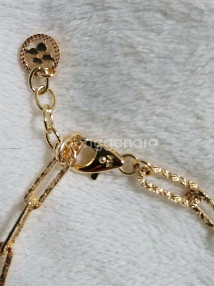 14k루000스타일 팔찌17.5cm~20cm길이조절--9