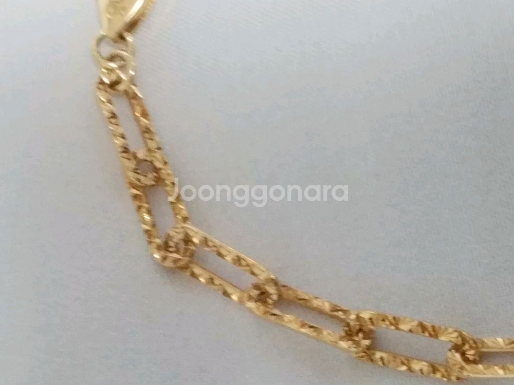 14k루000스타일 팔찌17.5cm~20cm길이조절--4