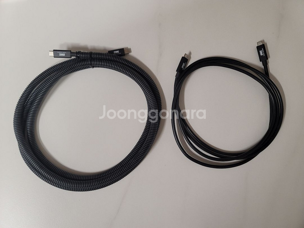 위즈플랫 OWC 썬더볼트4 USB-C 2m 케이블 판매--2