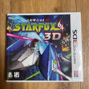 미개봉 3DS 스타폭스64 3D