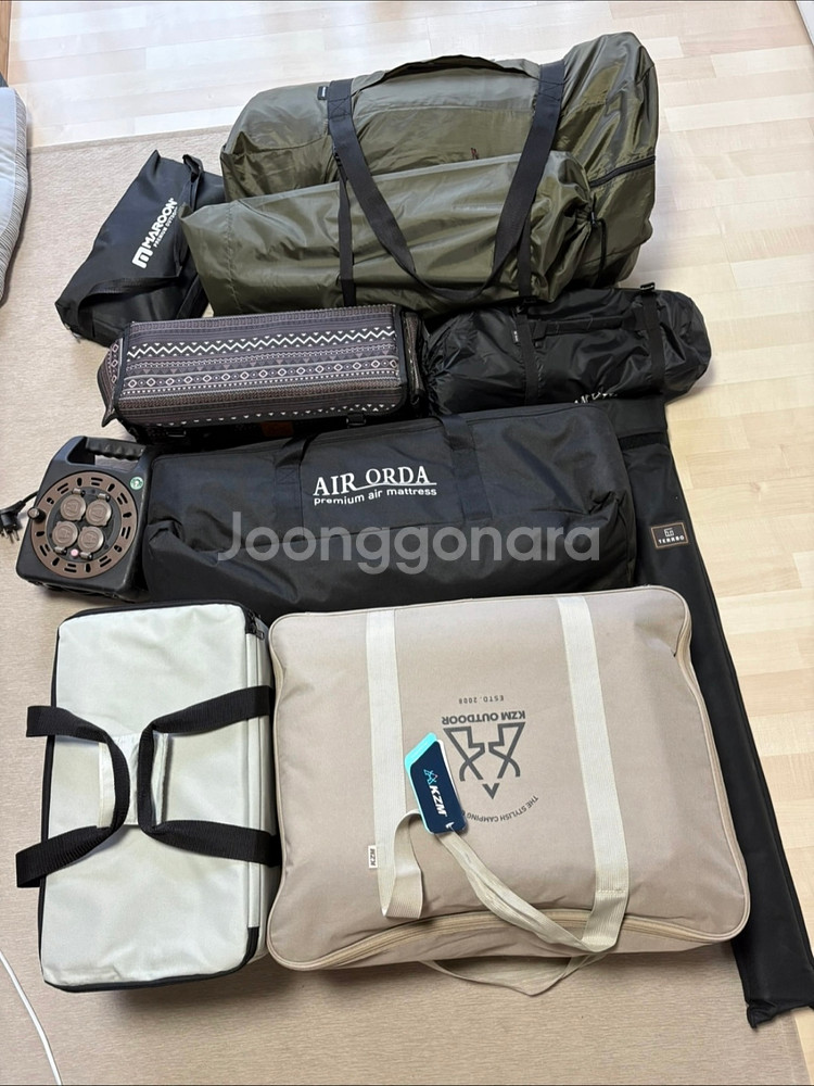 비바돔 플러스 카키 + 캠핑 장비 일괄 판매!! 풀세트--0