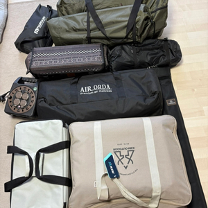 비바돔 플러스 카키 + 캠핑 장비 일괄 판매!! 풀세트