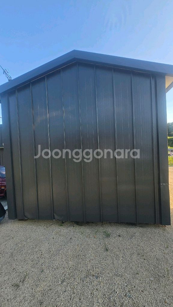 농막 하우스 컨테이너 징크판넬 하우스 내부해야해요--1