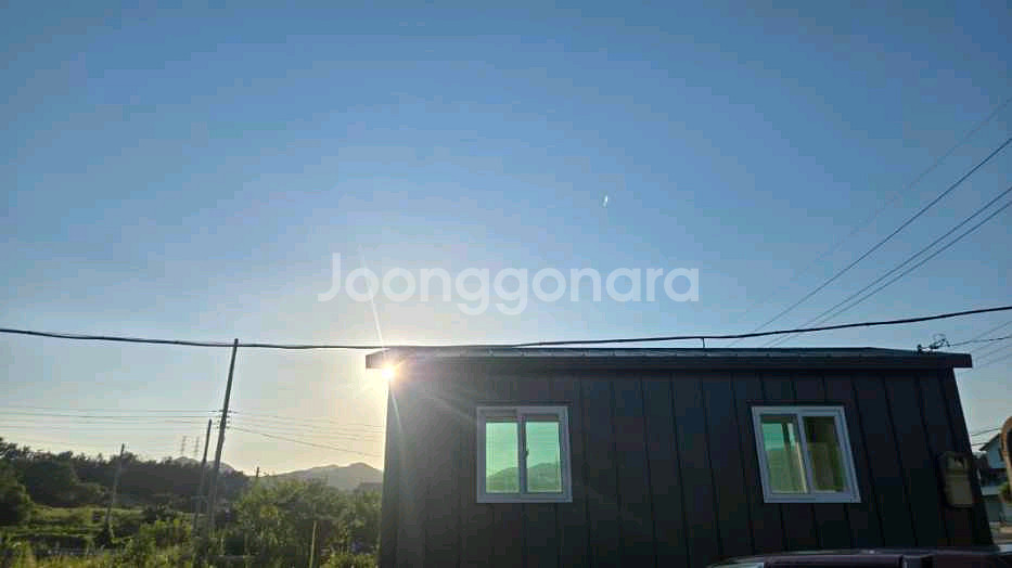농막 하우스 컨테이너 징크판넬 하우스 내부해야해요--6