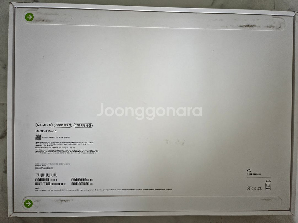 APPLE 맥북프로16 M4맥스--4