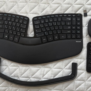 마이크로소프트 스컬프트 에고노믹 무선 키보드