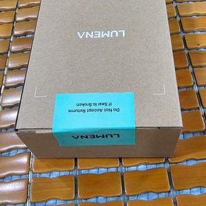 미개봉 루메나 FAN Pro Jet 명품 선풍기(하얀색