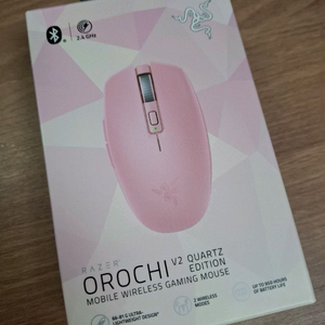 레이저 오로치 v2 핑크쿼츠 마우스