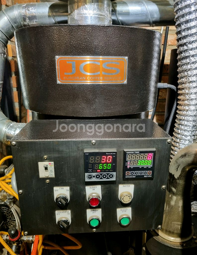 하스가란티 커피 로스터기 2.5kg + 제연기 세트--9