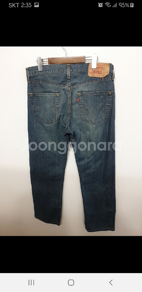 (34) 리바이스 청바지 중청워싱 레드탭 일자--7