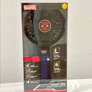스파이더맨 핸디 선풍기 (정품 미개봉)