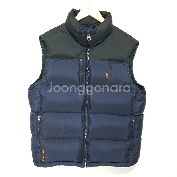 폴로 덕다운 조끼 패딩 XL_i3759--0