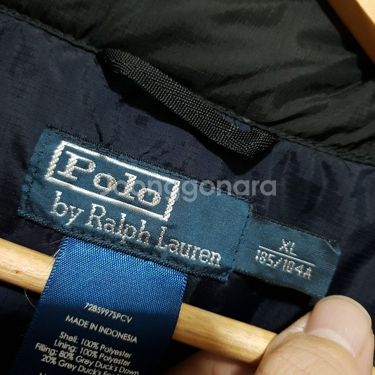 폴로 덕다운 조끼 패딩 XL_i3759--5