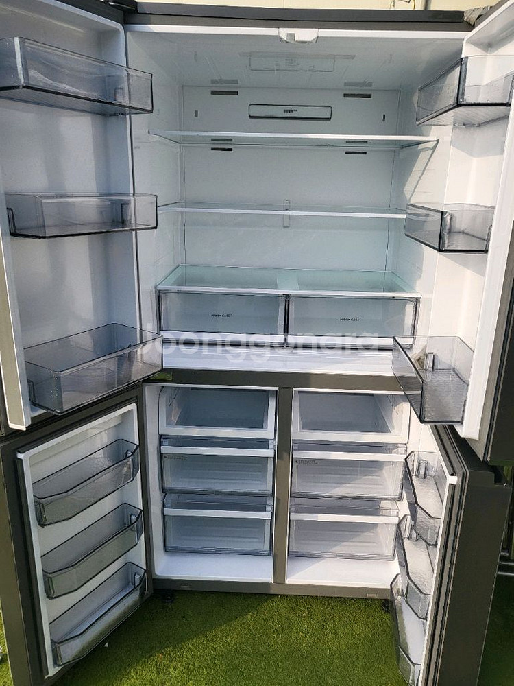 위니아 870L 4도어냉장고 새거수준--2