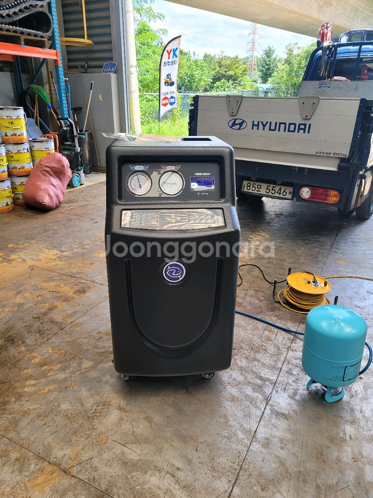 HR-375 134A전용 에어컨 회수재생기는 신품--3