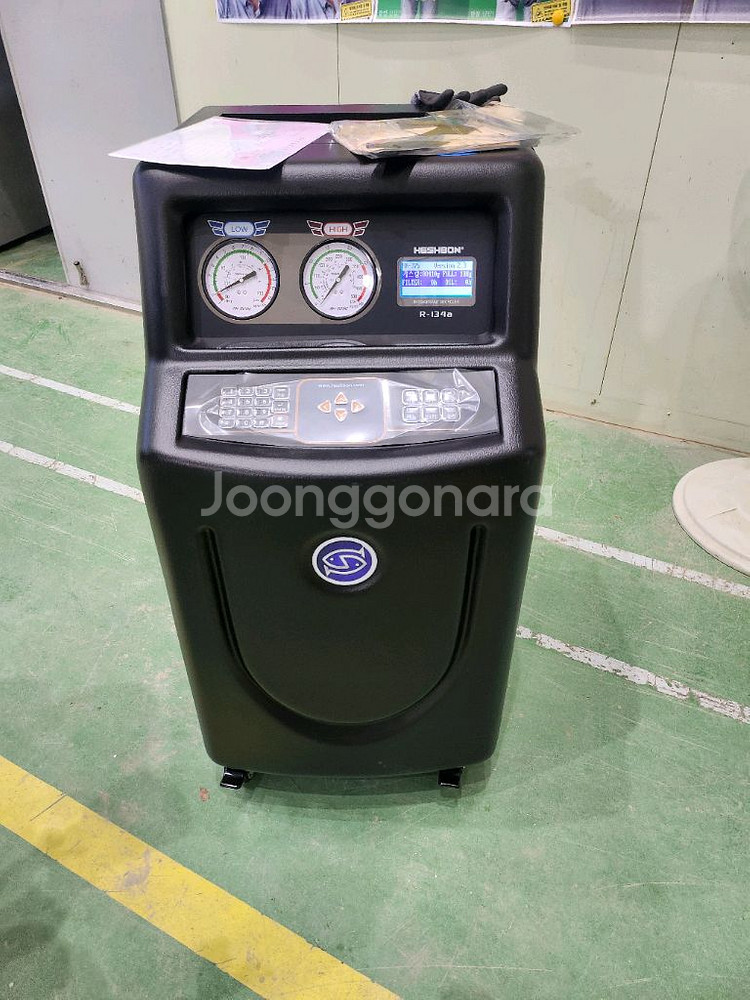 HR-375 134A전용 에어컨 회수재생기는 신품--2