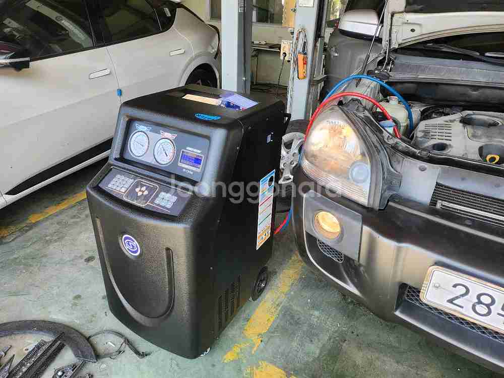 HR-375 134A전용 에어컨 회수재생기는 신품--1