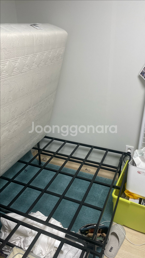 지누스 슈퍼싱글 철제 침대프레임(스마트베이스 엘리트)--0