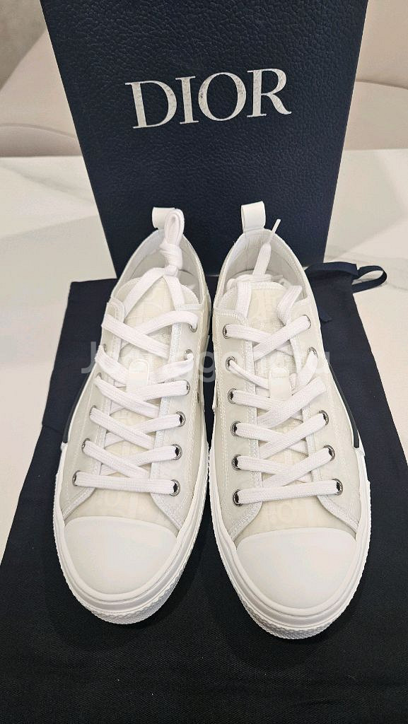 (새상품)디올 오블리크 스니커즈 41사이즈--5