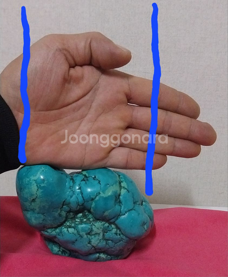 (수집/소품)자연 터키석 수석(보석)팝니다.--6