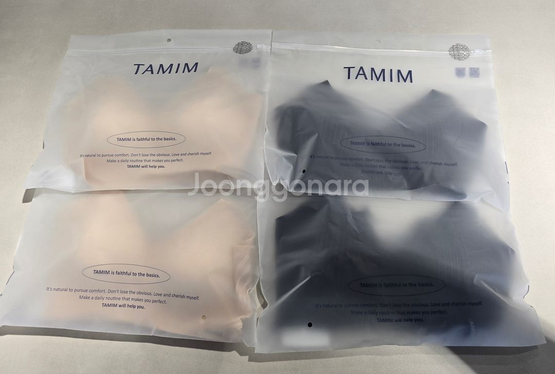 타밈브라 스킨,블랙 M사이즈 (미개봉)--0