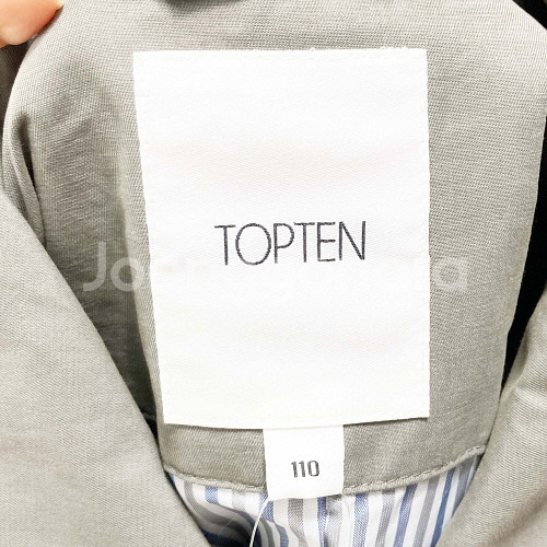 탑텐 새상품 남성캐주얼코트 110 진스센스--3