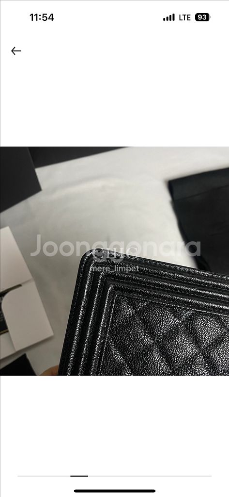 [풀구성 정품] 샤넬 보이사첼 뉴보이 캐비어 금장--3