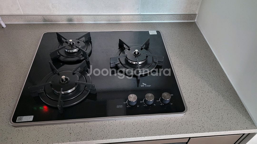 sk매직 가스쿡탑(빌트인 가스렌지)--0