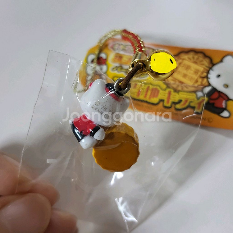 헬로키티 가나가와 한정 요코하마 월병 키티 스트랩 고전--3