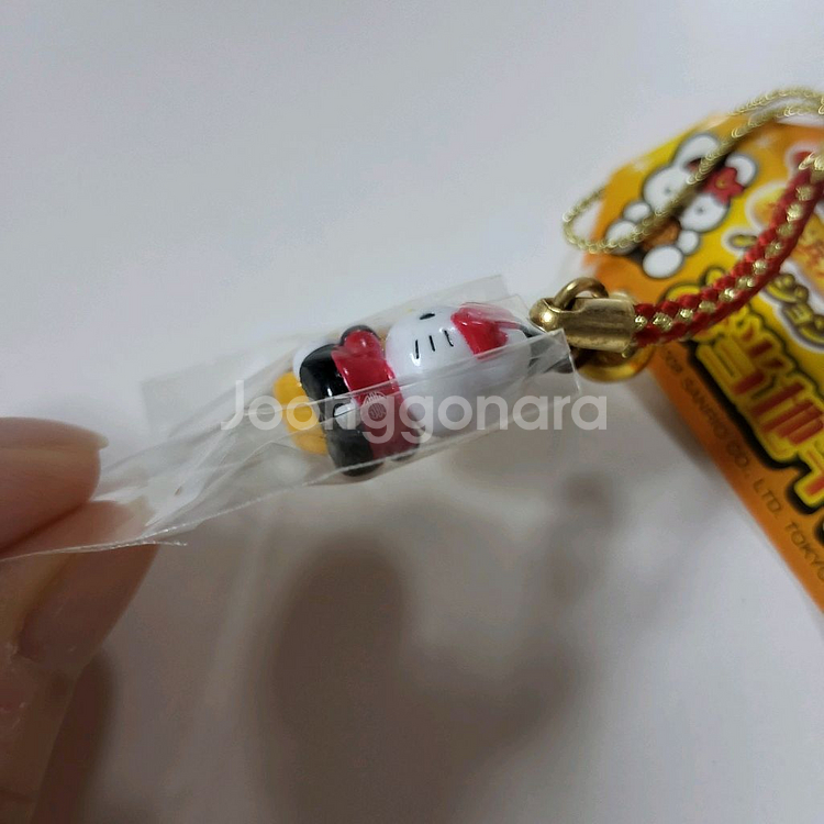 헬로키티 가나가와 한정 요코하마 월병 키티 스트랩 고전--4