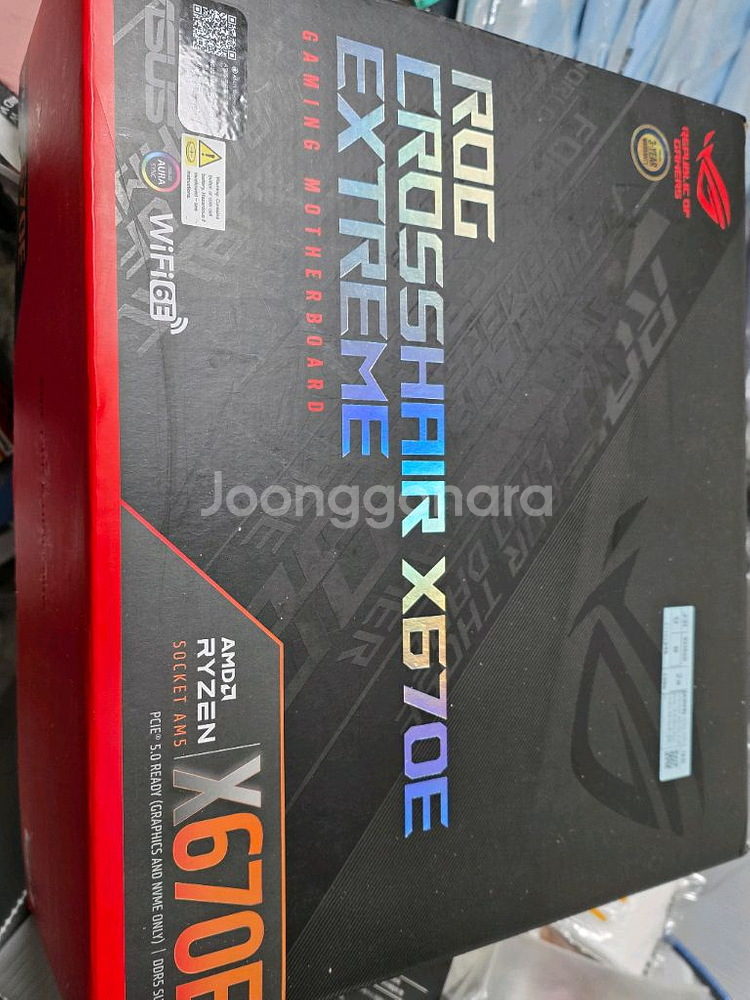 ASUS ROG X670E 크로스.헤어 익스 팝니다..--0