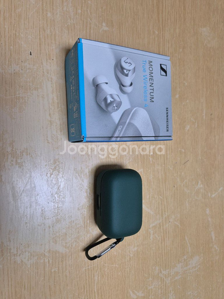 젠하이저 모멘텀 mtw4 풀박스 무선이어폰 팝니다.--0