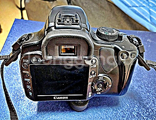 캐논 EOS-400d 카메라와 EFS 18-55mm 렌--2