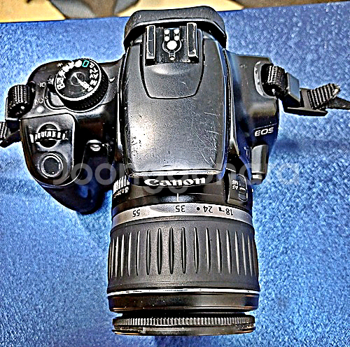 캐논 EOS-400d 카메라와 EFS 18-55mm 렌--3