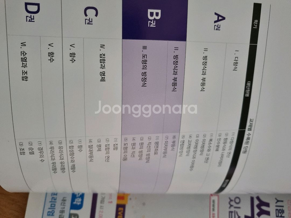 백발백중고등수학내신문제집--1