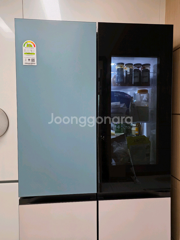 LG전자 오브제컬렉션 4도어 870L 새것같은상품--0
