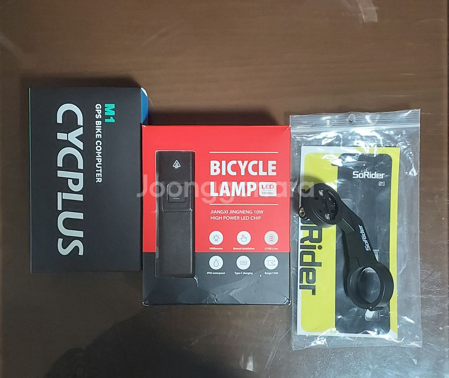 [빠른배송]속도계+자전거라이트 CYCPLUS M1속도계--7