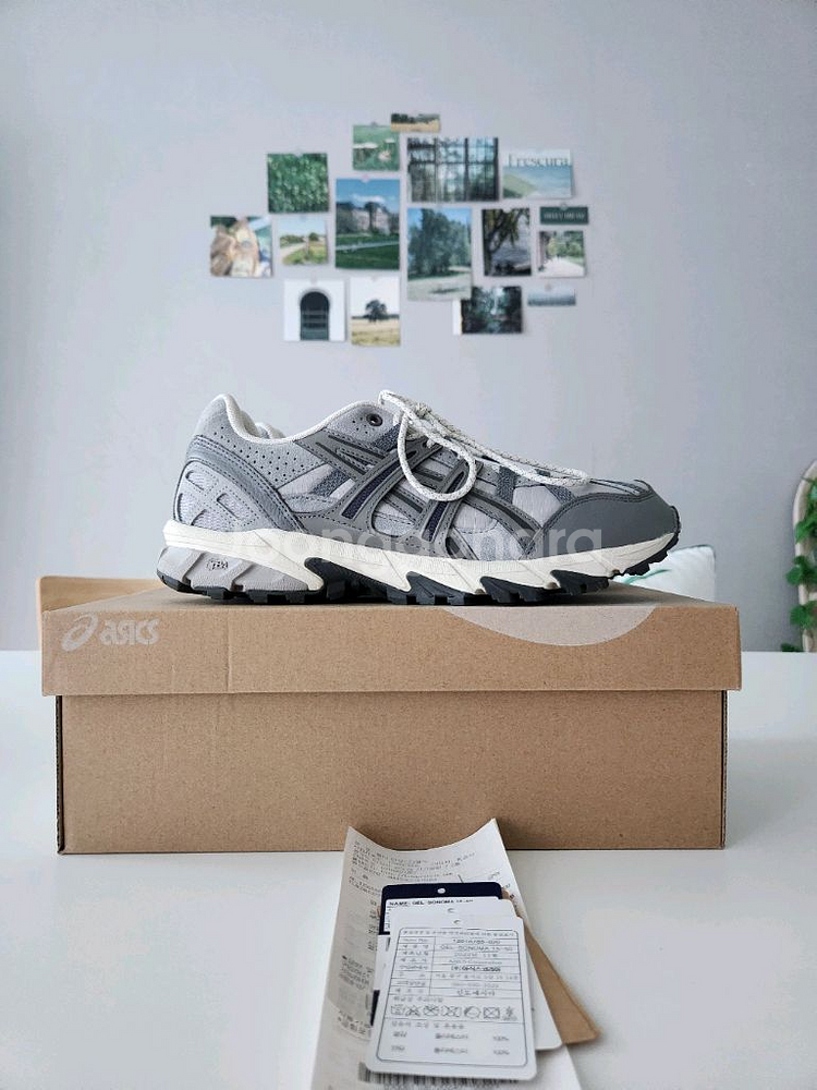 아식스 젤소노마 오이스터 그레이 클레이 그레이(270)--1