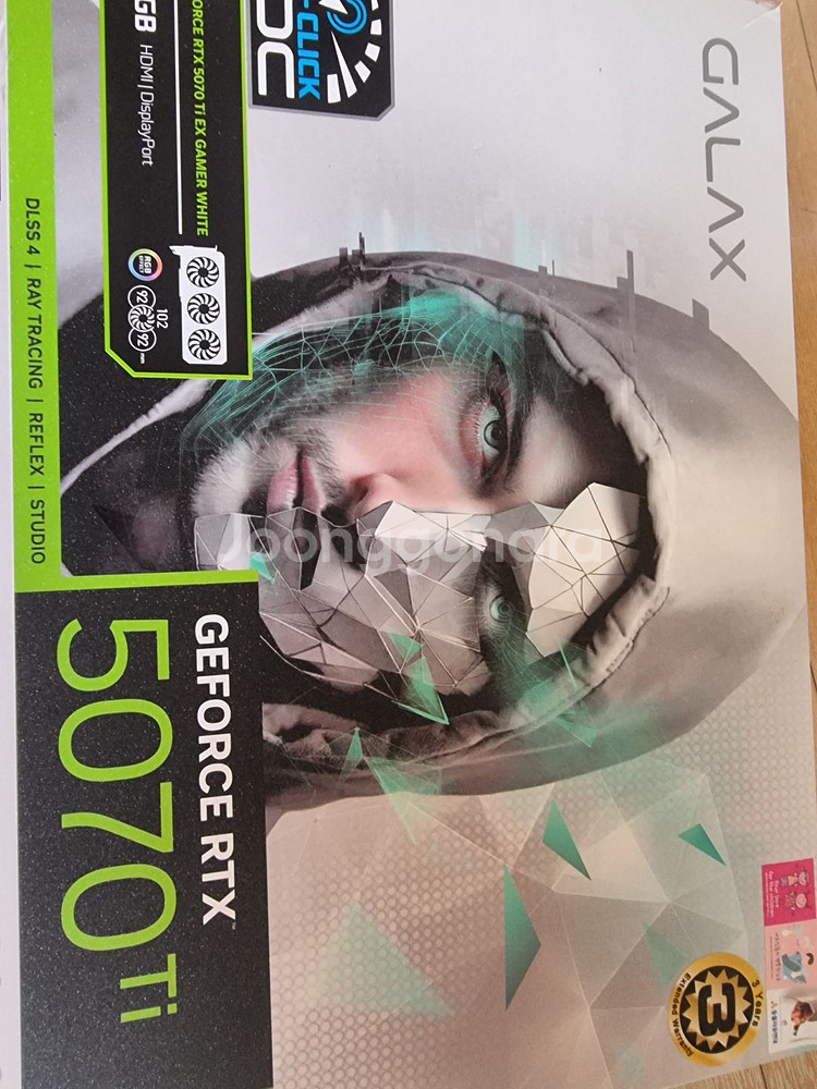 갤럭시 GALAX 지포스 RTX 5070 Ti WHIT--0
