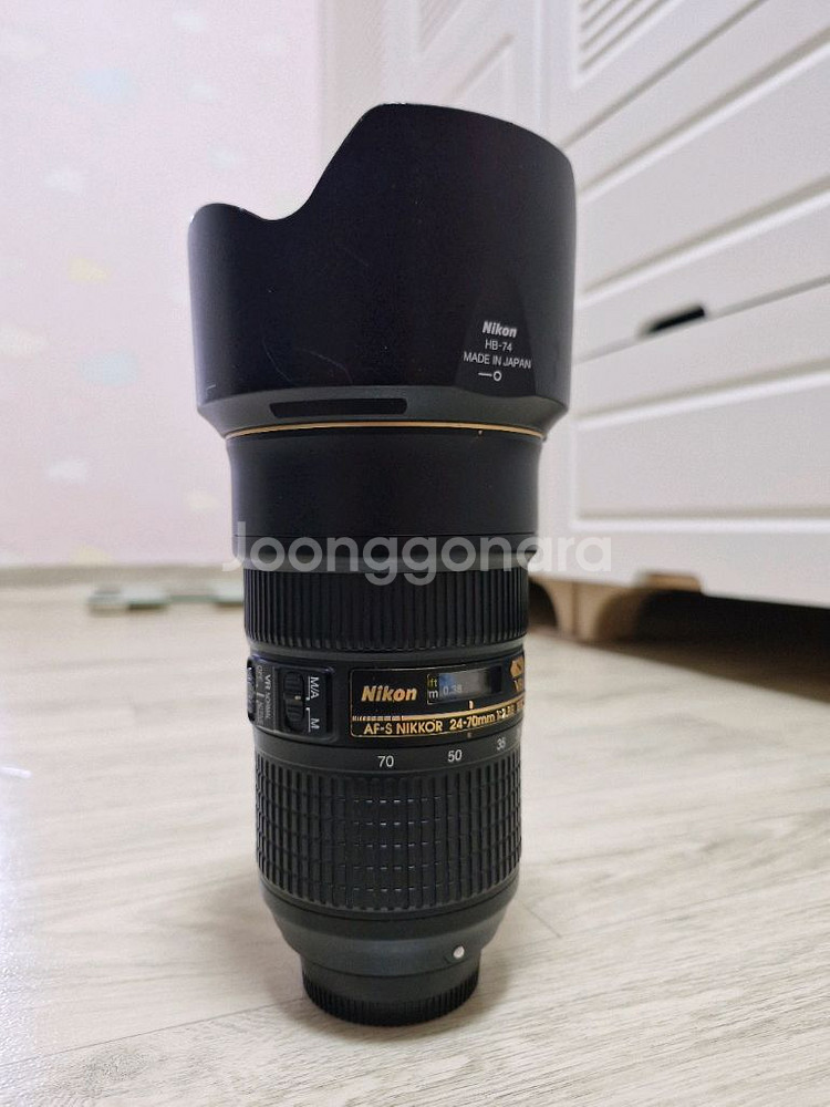 니콘 24-70 f2.8 vr 직거래 82만원--0