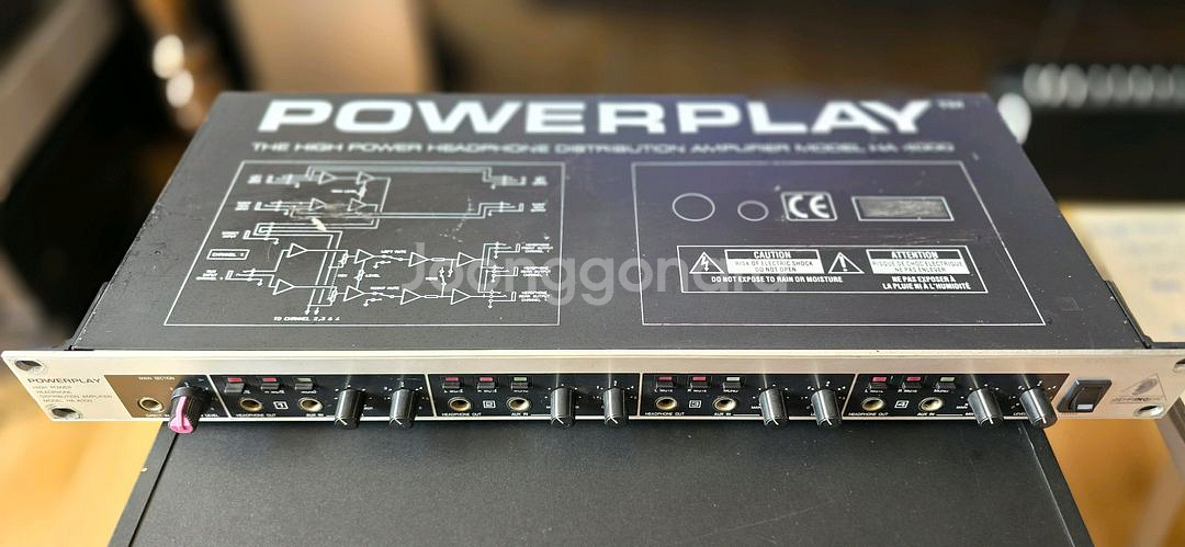 베링거 Powerplay HA4000 헤드폰앰프--2