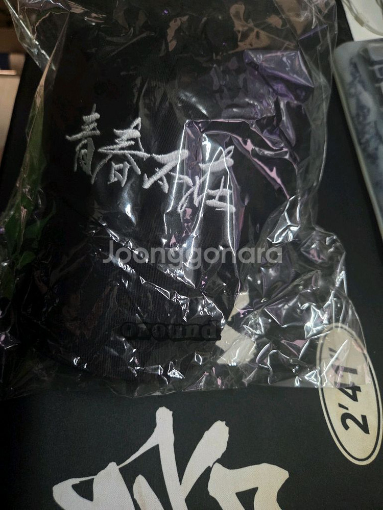 단군 청춘부재 한정판 모자--2
