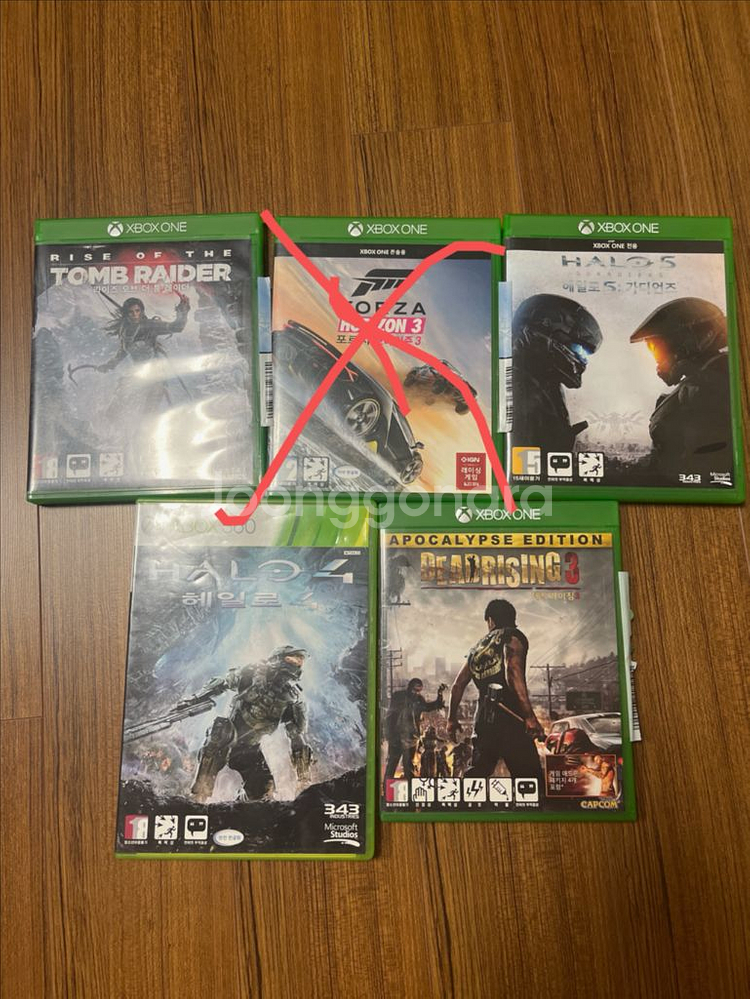 Xbox One 게임 모음 (헤일로, 툼레이더 외)--0